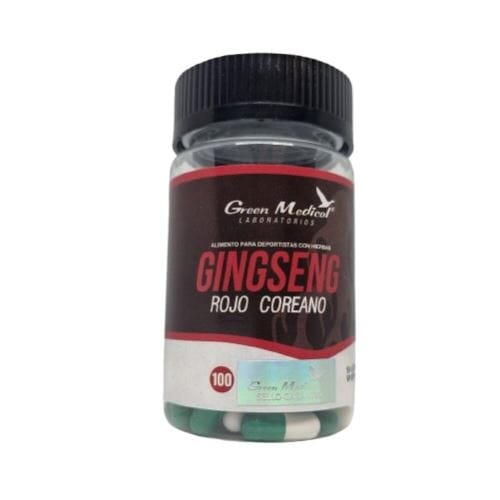 Gingseng rojo coreano 250 mg x 100 cápsulas Farmex-MiaHealth-Persistente